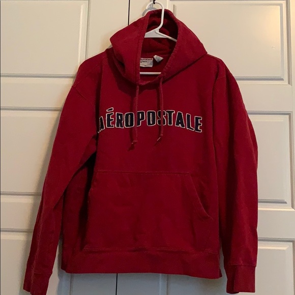 Aeropostale Other - BRICK RED AEROPOSTALE HOODIE SWEATSHIRT